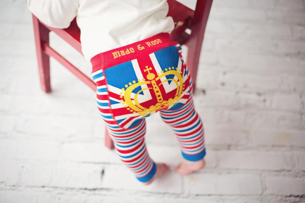 Blade and Rose Highland cow leggings for babies & toddlers